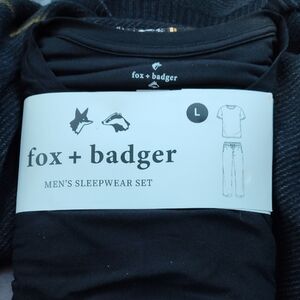 Fox Men's Black Sleepwear Set